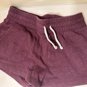 Comfy purple shorts
